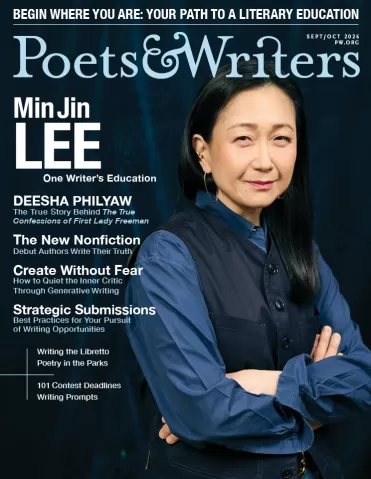 The new issue, featuring author interviews, book features, and workshops